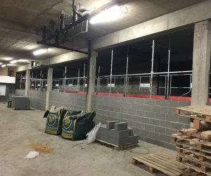 construction scaffolding primark new store